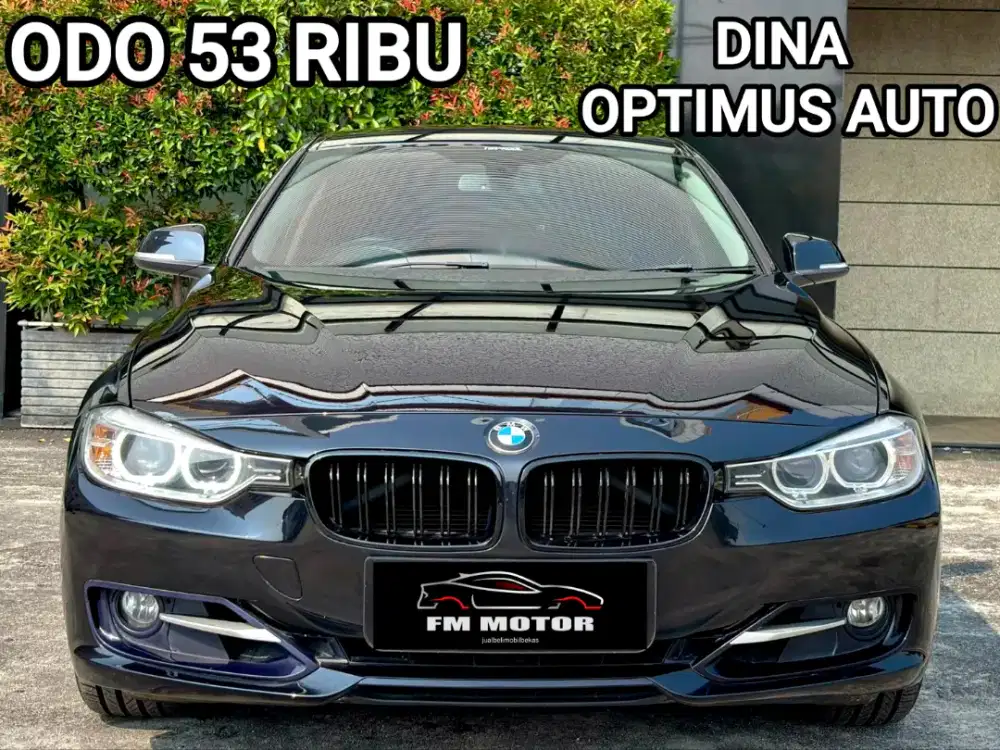 BMW 320i Sport F30 2014 AT 2.0, ODO 53Ribu, Pajak  MEI 2027
