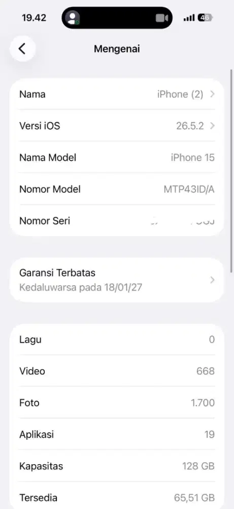 Iphone 15/128 (Blue)