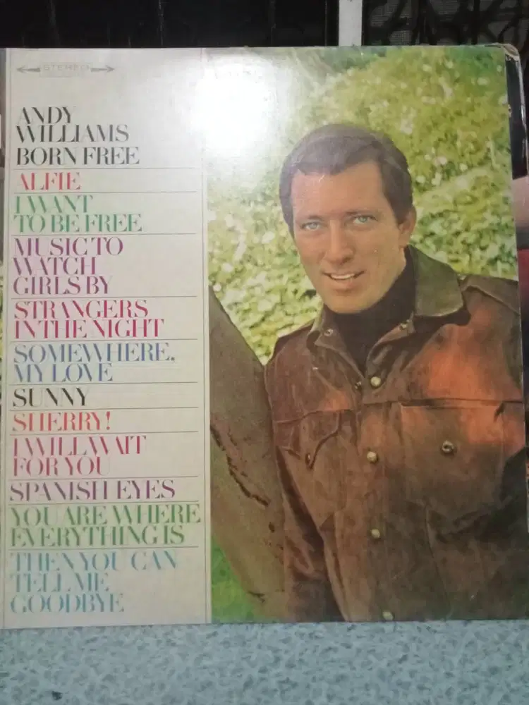 Dijual vinyl Andy Williams Born Free