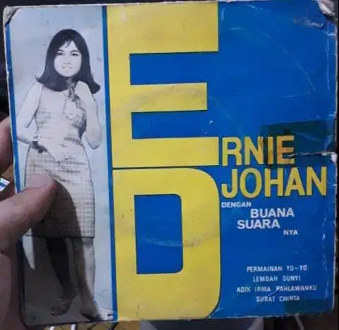 Jual vinyl ph rare musisi dalam negeri  Ernie Djohan dgn Buana Suara