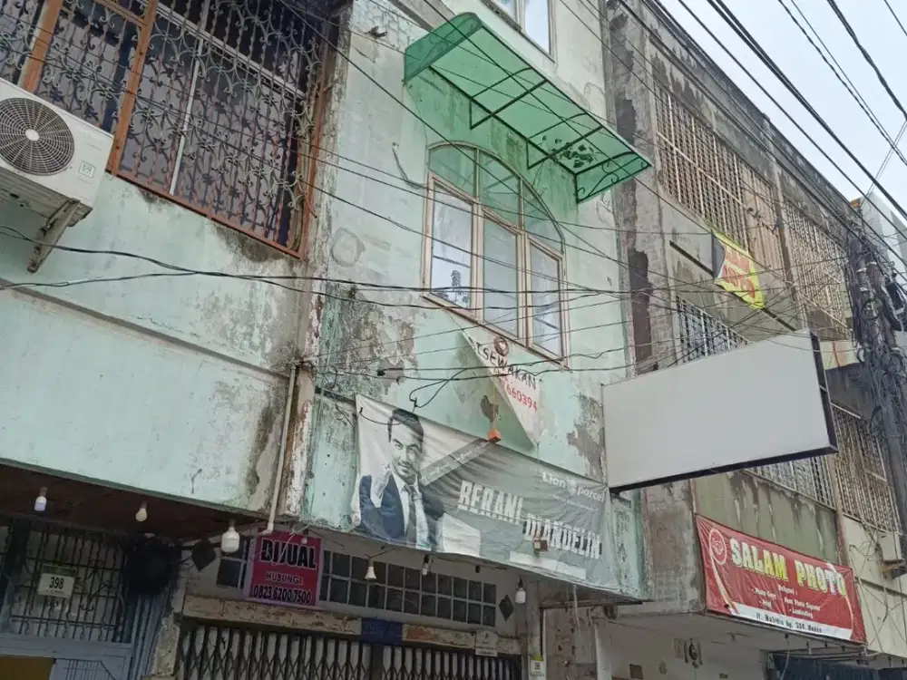 dijual cepat ruko wahidin (pinggir jalan besar)