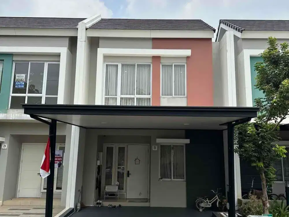 Dijual Rumah Agnesi Symphonia Gading Serpong Full Furnish Design Interior Rapi Bagus Murah