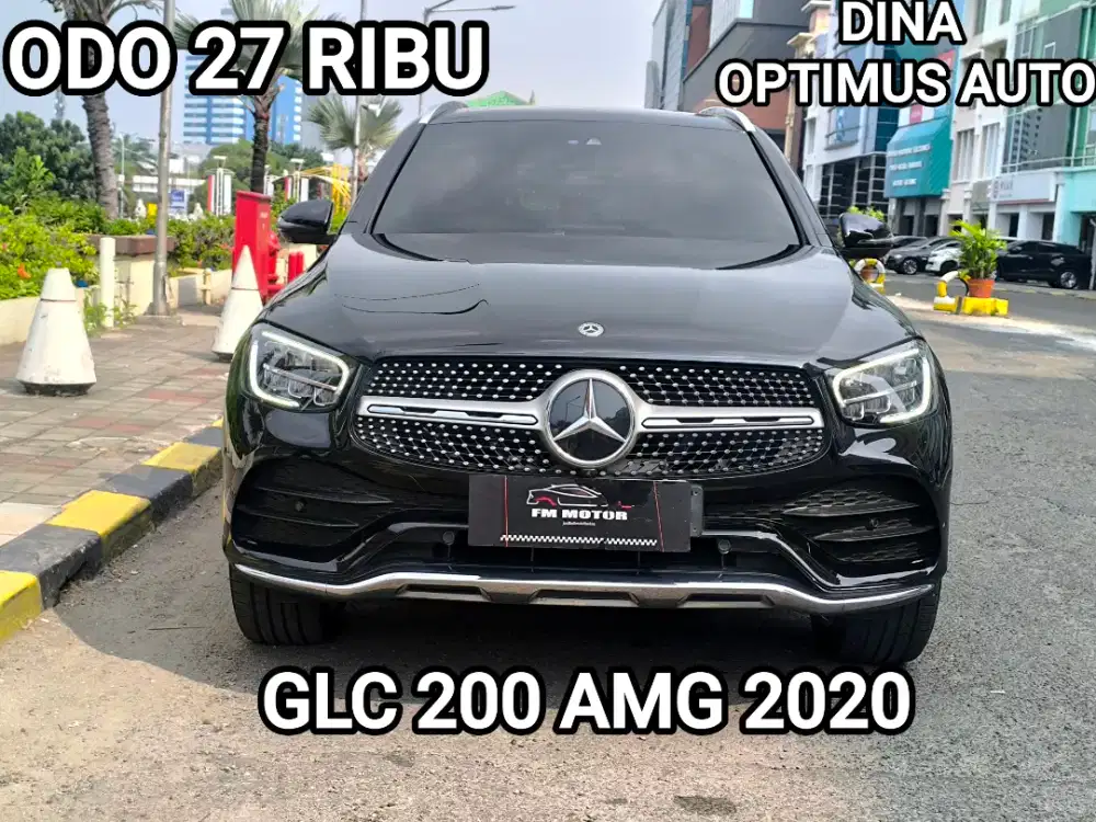 Mercedes-benz GLC200 AMG 2020 AT 2.0,Odo 27Ribu, Pajak SEPTEMBER 2027