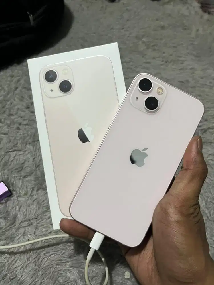 cash kredit iphone 13 128 ibox pink Bh 84 Full Ori like new