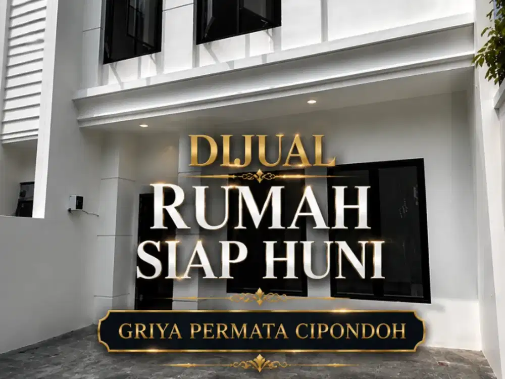 Rumah Siap Huni di Griya Permata Cipondoh