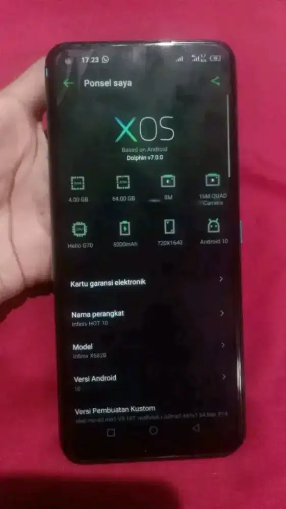 infinixx hot 10