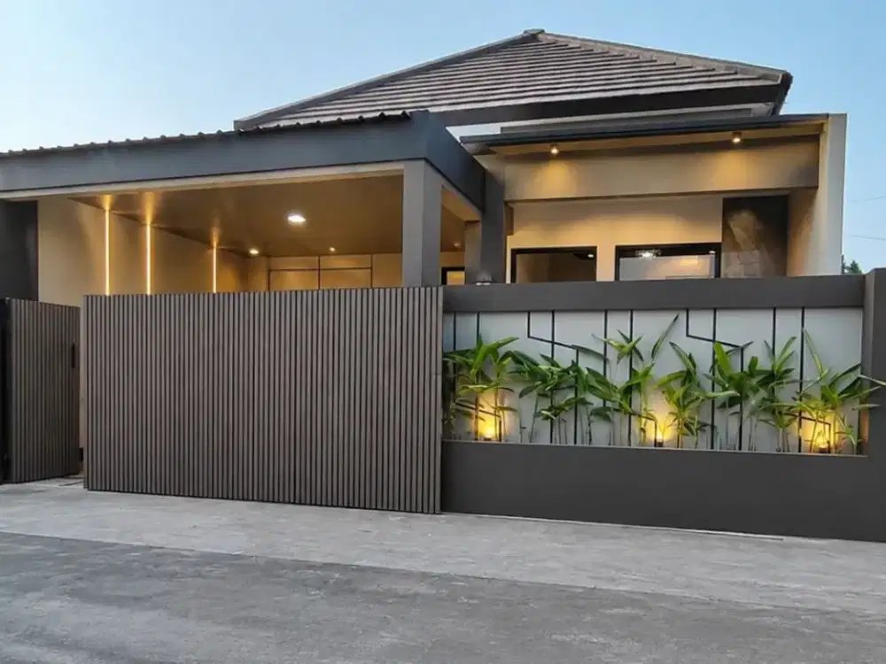 Rumah Modern Siap Huni Utara Candi Prambanan