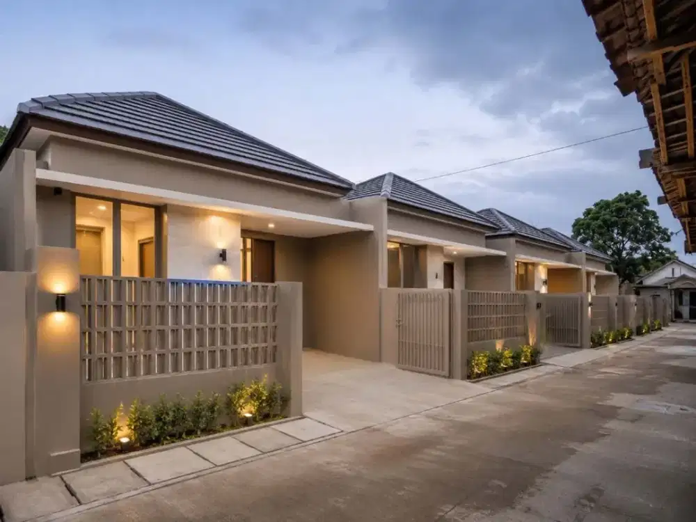GRIYA SIDOREJO GODEAN Rumah cantik modern di utara Pasar Godean
