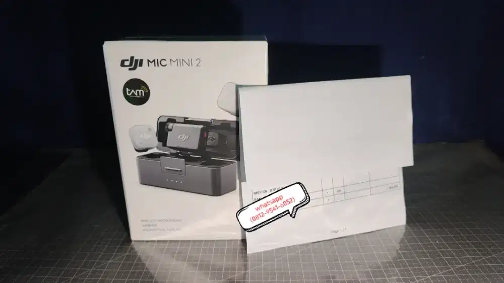 Dji Mic Mini 2 bukan Dji Mic Mini 2s