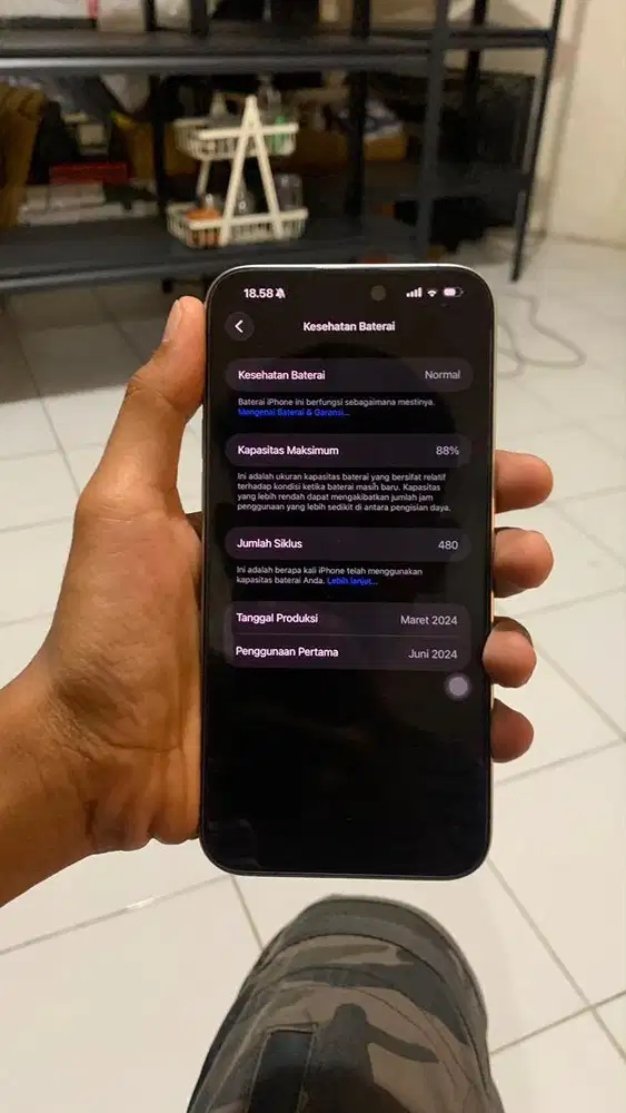 Iphone 15 promax 256gb inter