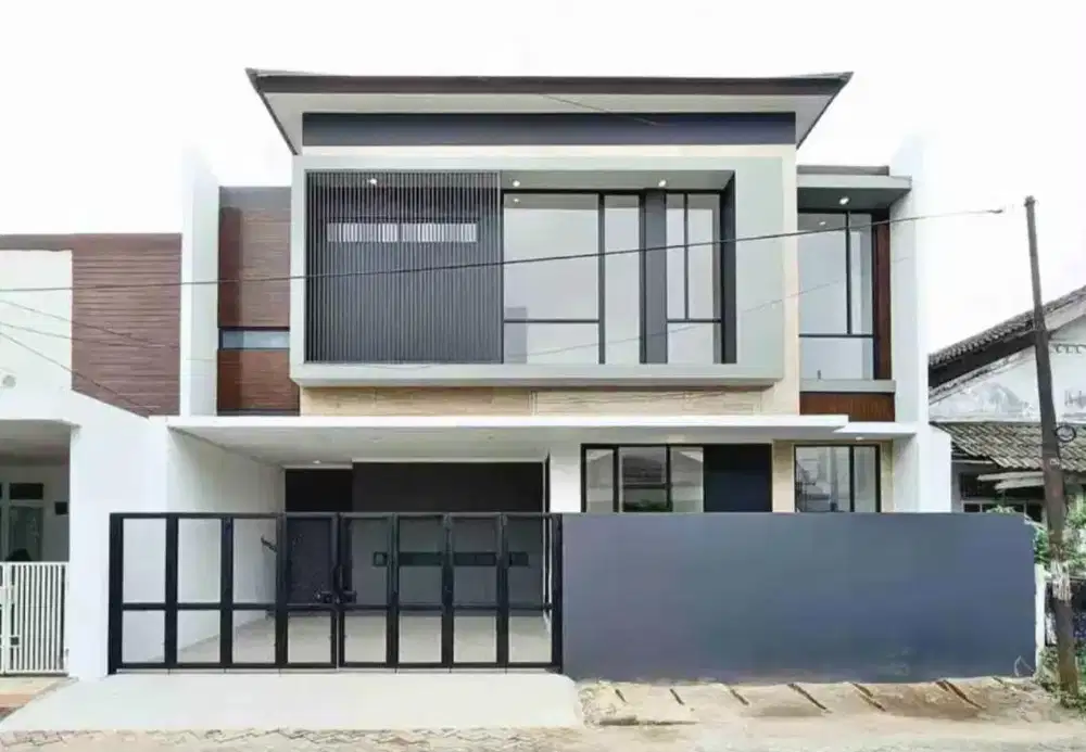 Dijual Rumah Baru Modern Tropical Di Kucica Sektor 9 Bintaro Jaya