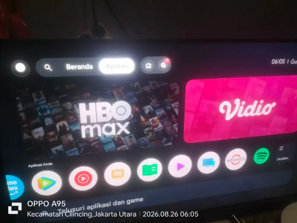 Jual santai google tv merk changhong