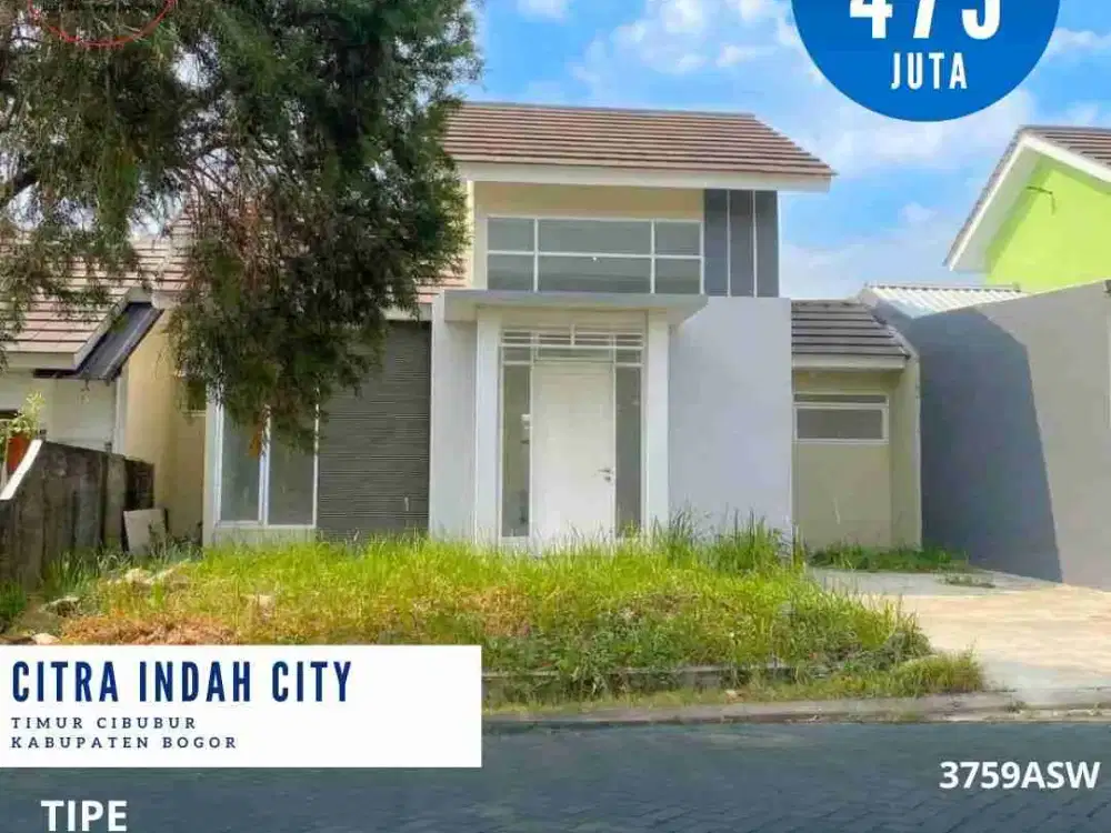 Dijual Rumah diCitra Indah City Rumah siap dipoles