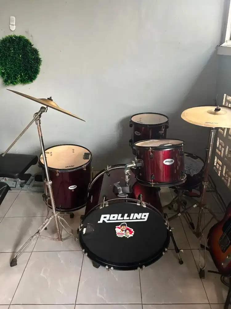 Drum rolling, Bekas kondisi masih sangat mulus