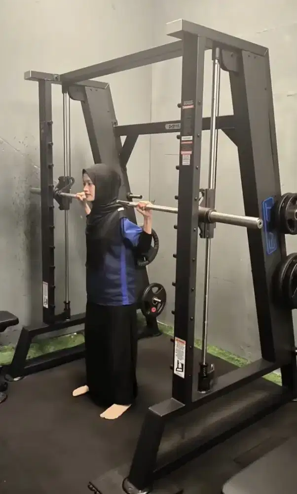 DHZ SMITH MACHINE ALAT FITNESS GYM CENTER COMERCIAL