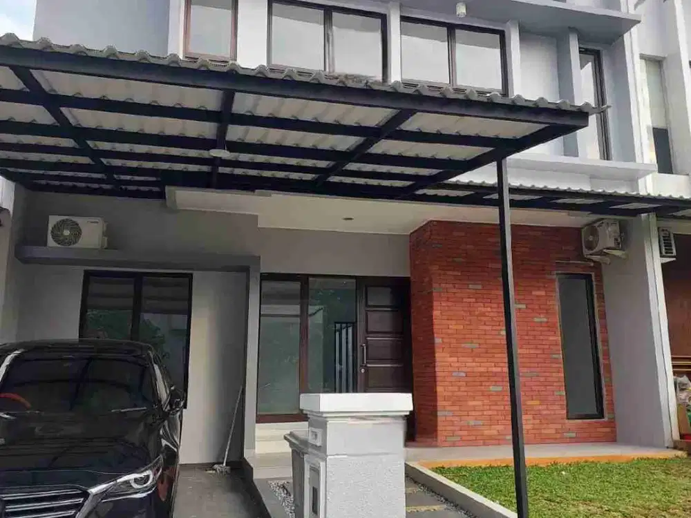 Disewakan Cepat Rumah Modern Spek Premium di Cluster Newton Gading Serpong