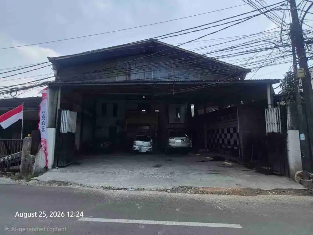 Disewakan Workshop ex. Bengkel Mobil di Pulo Gebang Cakung Jakarta Timur