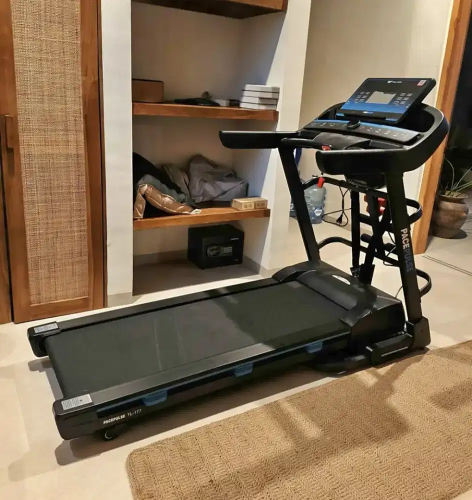 BIG TREADMILL TL 177 POWER 4 HP MEWAH KOKOH AUTOINCLINE ALAT FITNESS