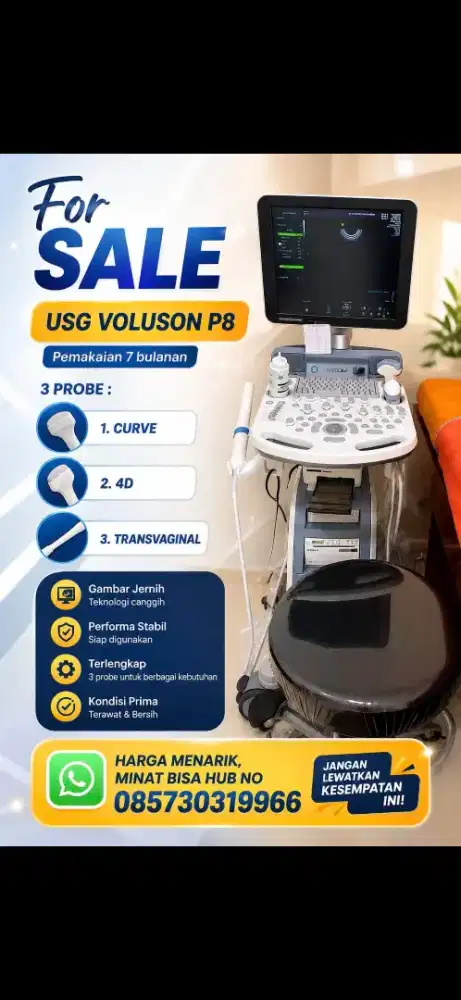 USG Voluson P8 like new..