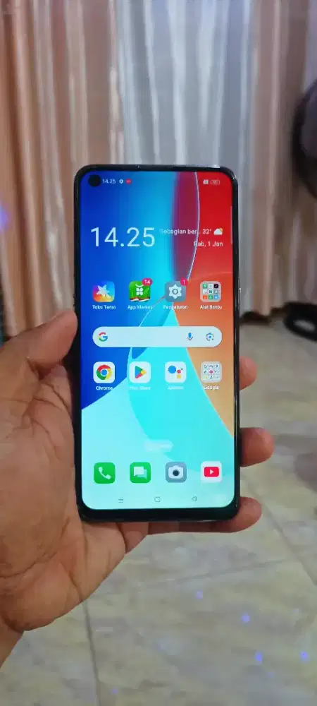 Oppo Reno 5 5G 8/128 normal tinggal pakek