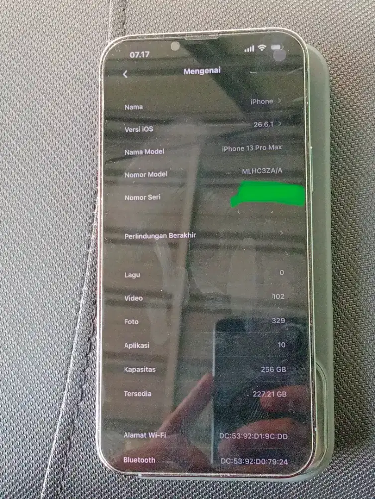 !!! Dijual iphone 13 promax 256gb warna blue inter/ sdh resmi beacukai