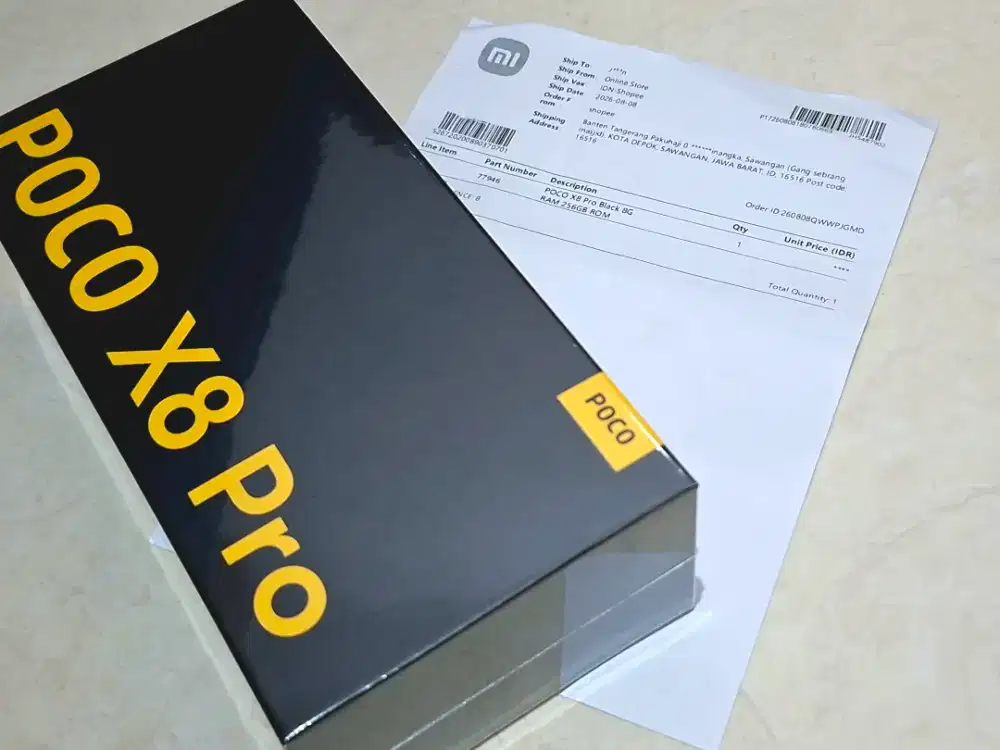 POCO X8 PRO 8/256 NEW BNIB HARGA NETT