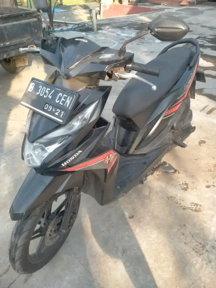 Beat eco 2016 injeksi kondisi Mulus ex cewek