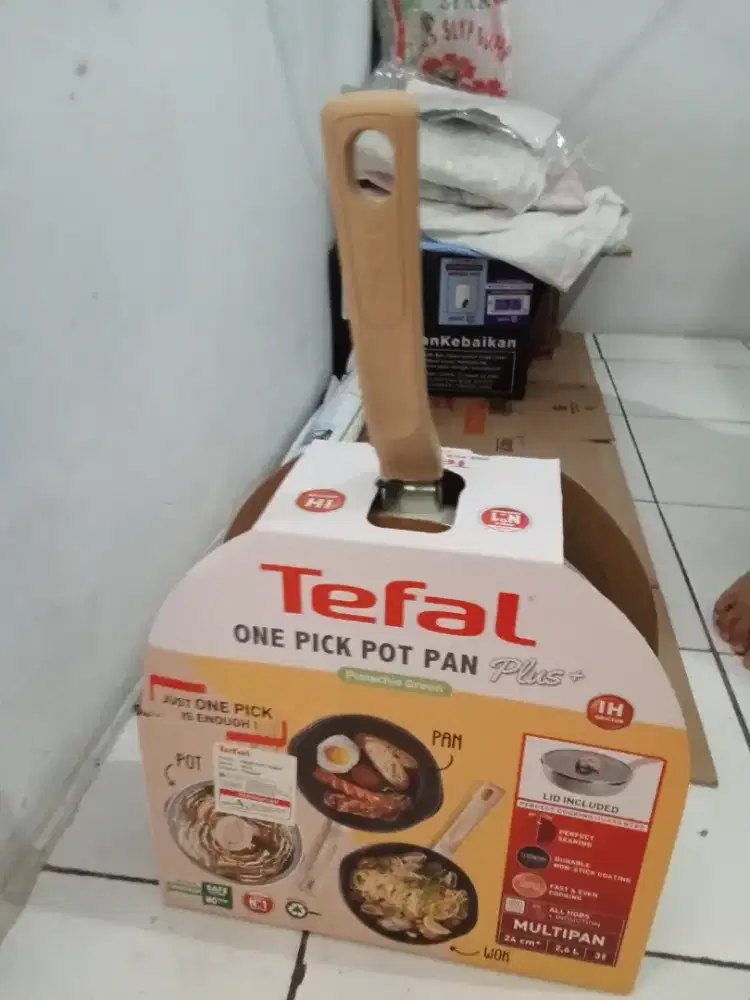 Teflon dan tutup kaca