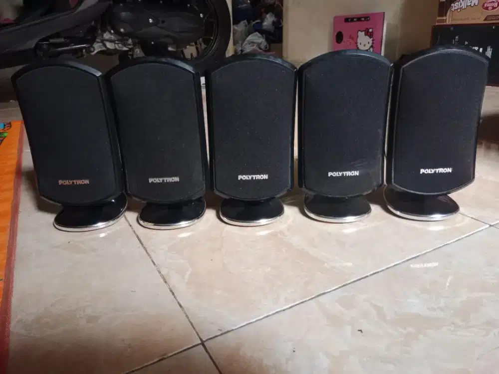 5 biji speaker pasif POLYTRON 3 inch 2 way