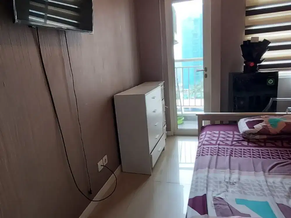 Disewakan Apartemen Madison Park Studio dekat mall CP, Taman Anggrek, kampus Trisakti, UNTAR, BINUS, perkantoran, tol, RS