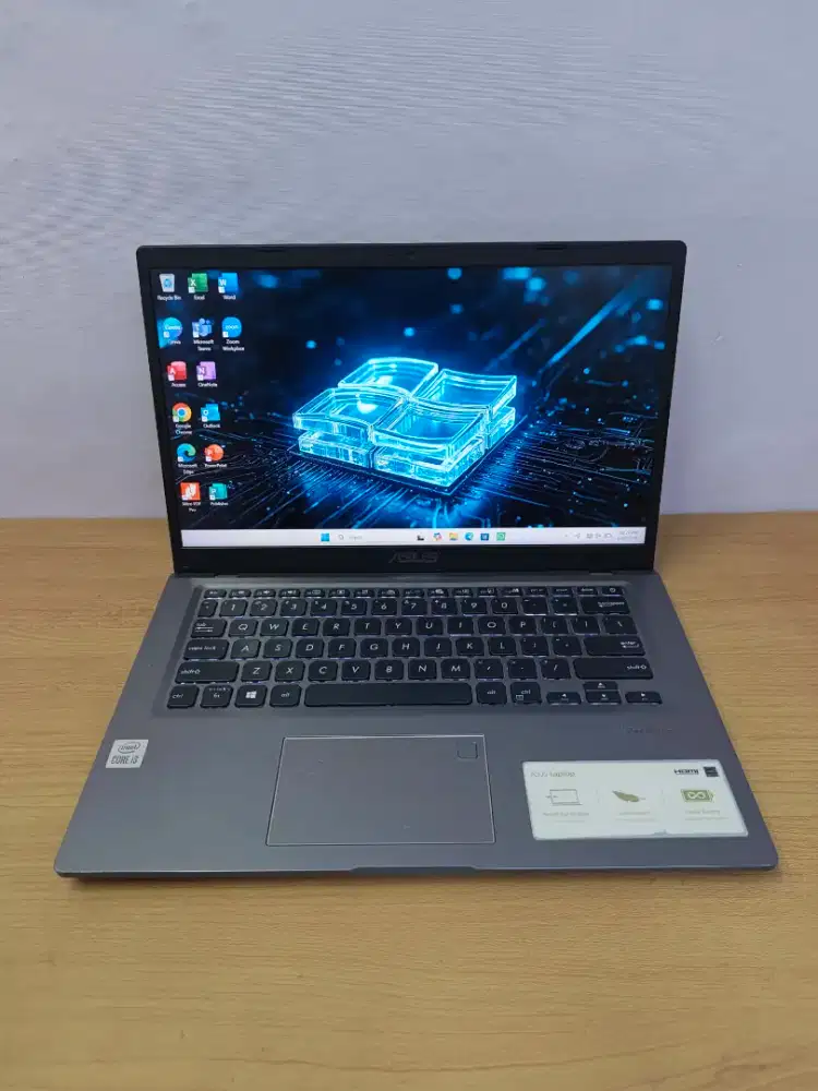 Asus vivobook a416ja core i3 gen 10 ram 8gb ssd 256gb 14 Backlite