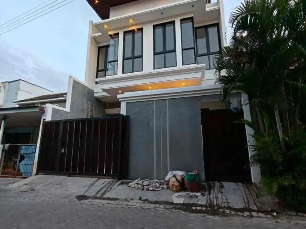 Ready rumah baru minimalis lokasi pondok benowo indah row jalan lebar