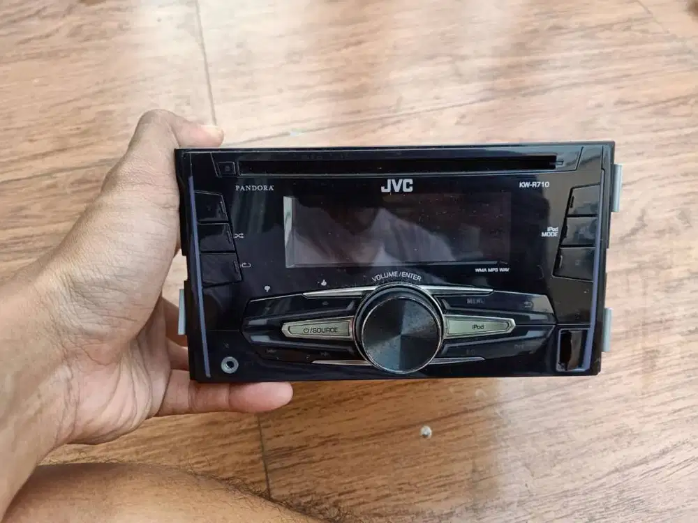 Head Unit Bawaan Original Honda Brio 2017 - JVC KW-R710 (2-DIN)