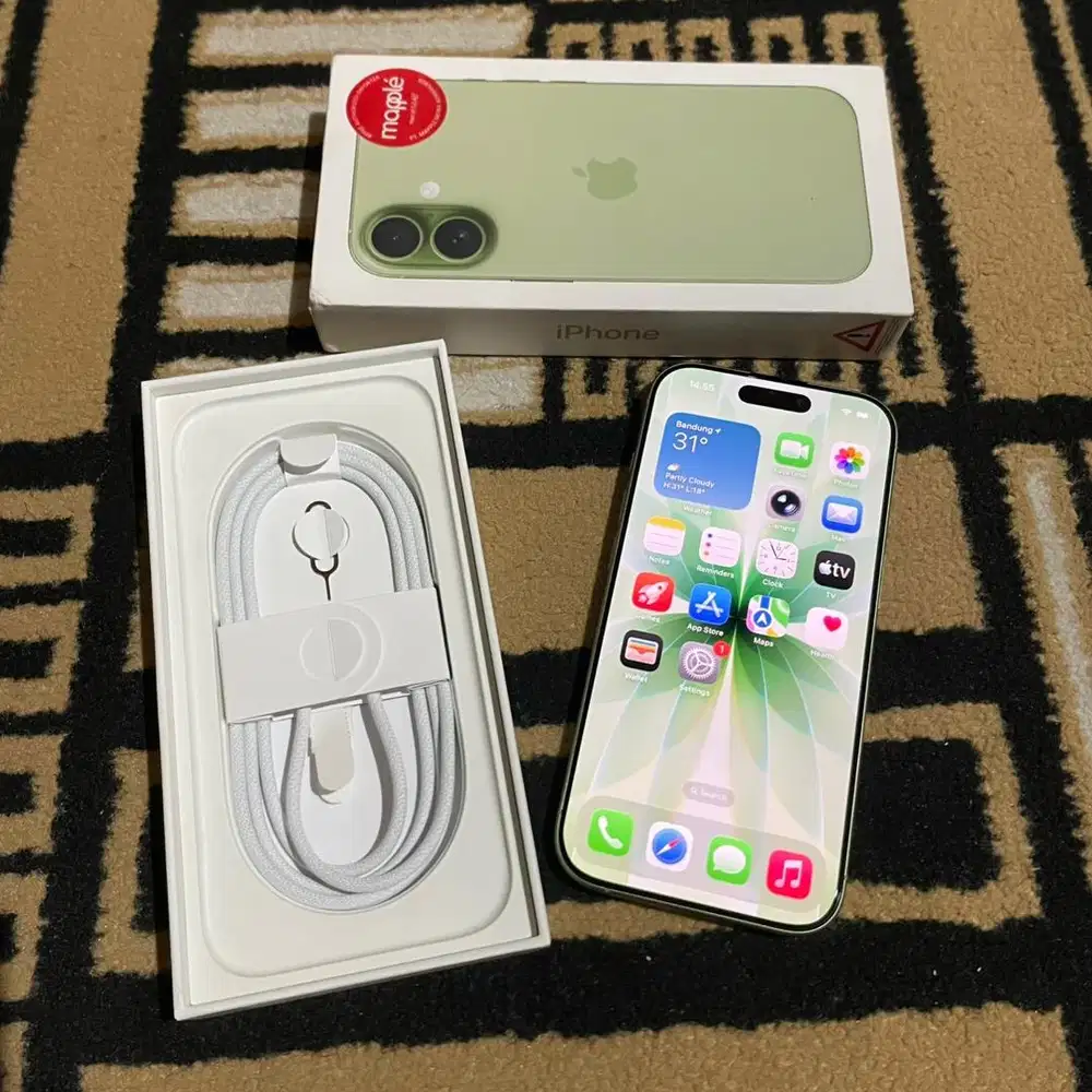 iPhone 17 256gb iBox Digimap ID/A Sage Fullset Original