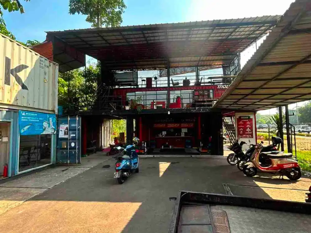 DISEWAKAN LAHAN / TANAH STRATEGIS LUAS 1350 M2 SIAP PAKAI DI BSD NEMPEL NAVAPARK