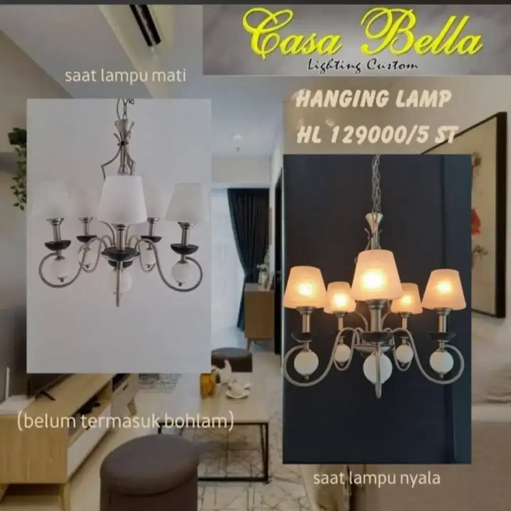 Haging lamp /lampu gantung