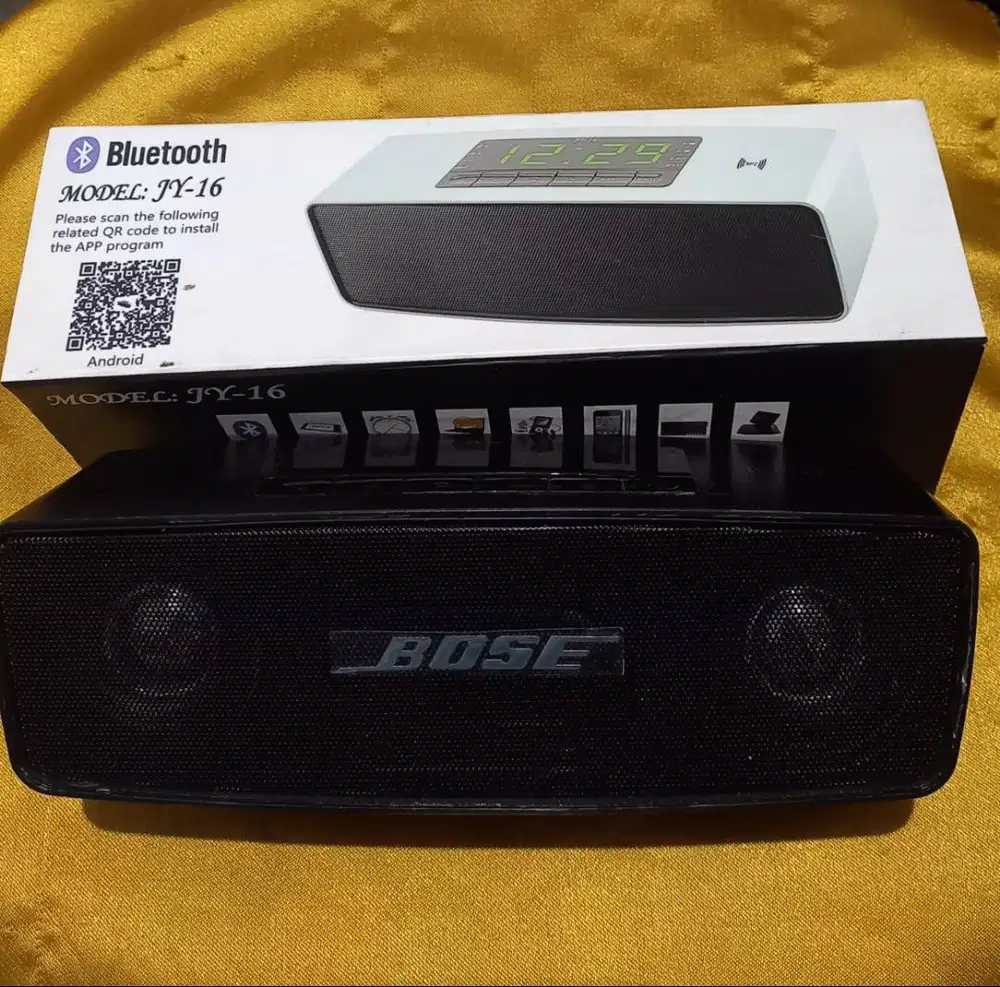 Speaker Box Bluetooth O8I3IO755OOO Model JY-16,Normal,Bass mantap,NET.
