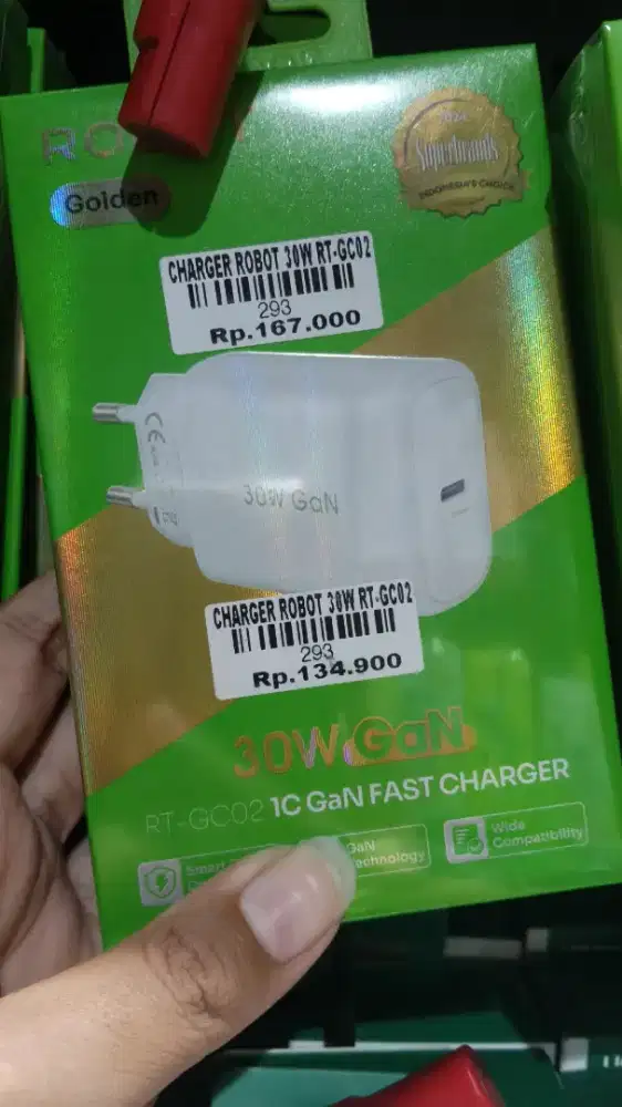 CHARGER ROBOT 30W RT-GC02
