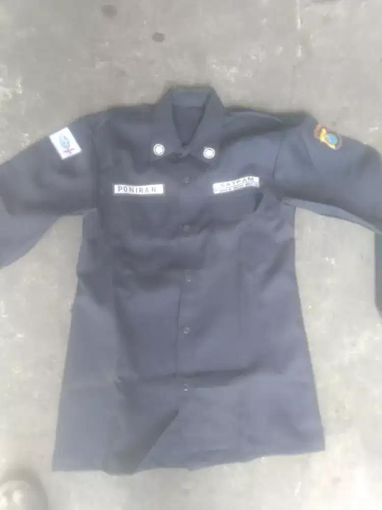 Seragam satpam lengan panjang