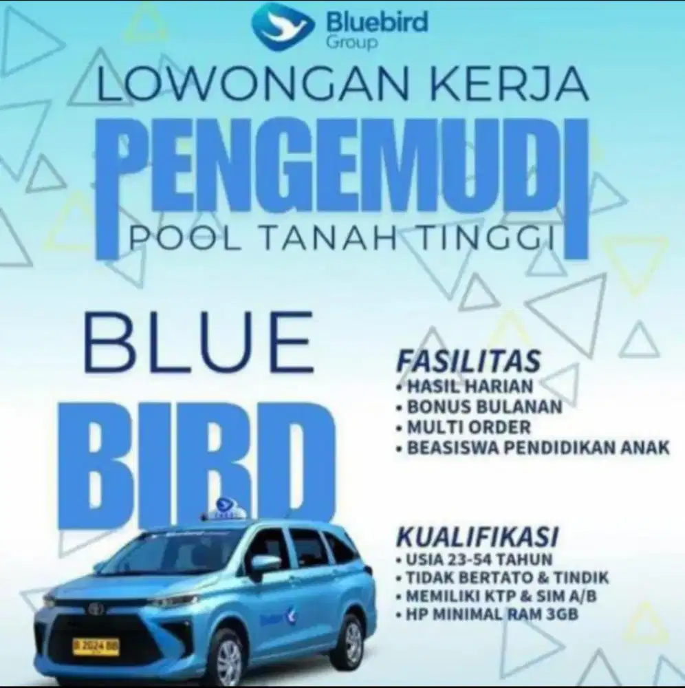 Lowongan pengemudi taksi online