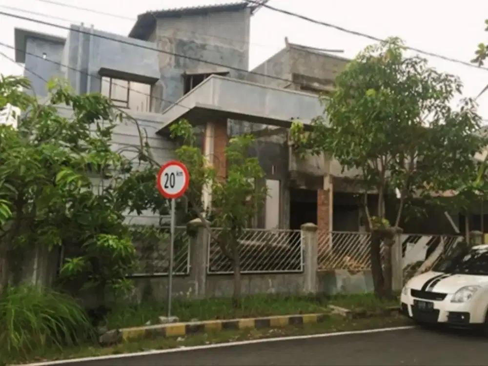 Rumah Hook Hitung Tanah Di Rungkut Asri Surabaya Timur