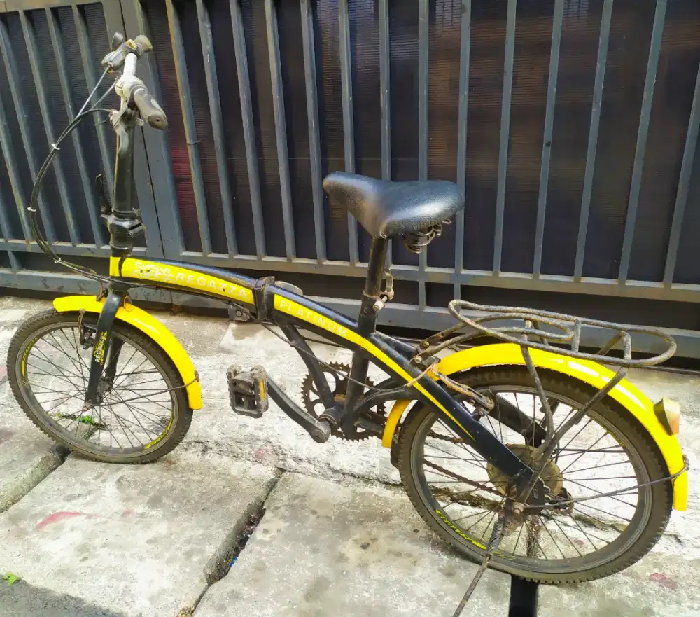 Jual sepeda lipat regazza platinum uk 20 murmer aja