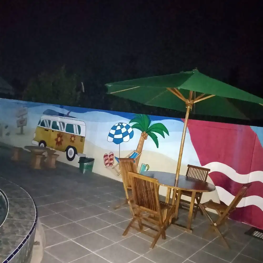 meja makan outdoor,kursi cafe,kursi taman,payung parasol,kursi cafe