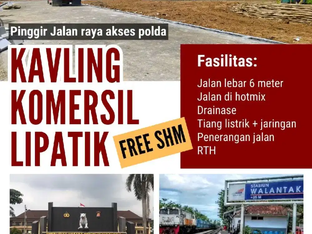 TANAH KAVLING DEKAT POLDA BANTEN