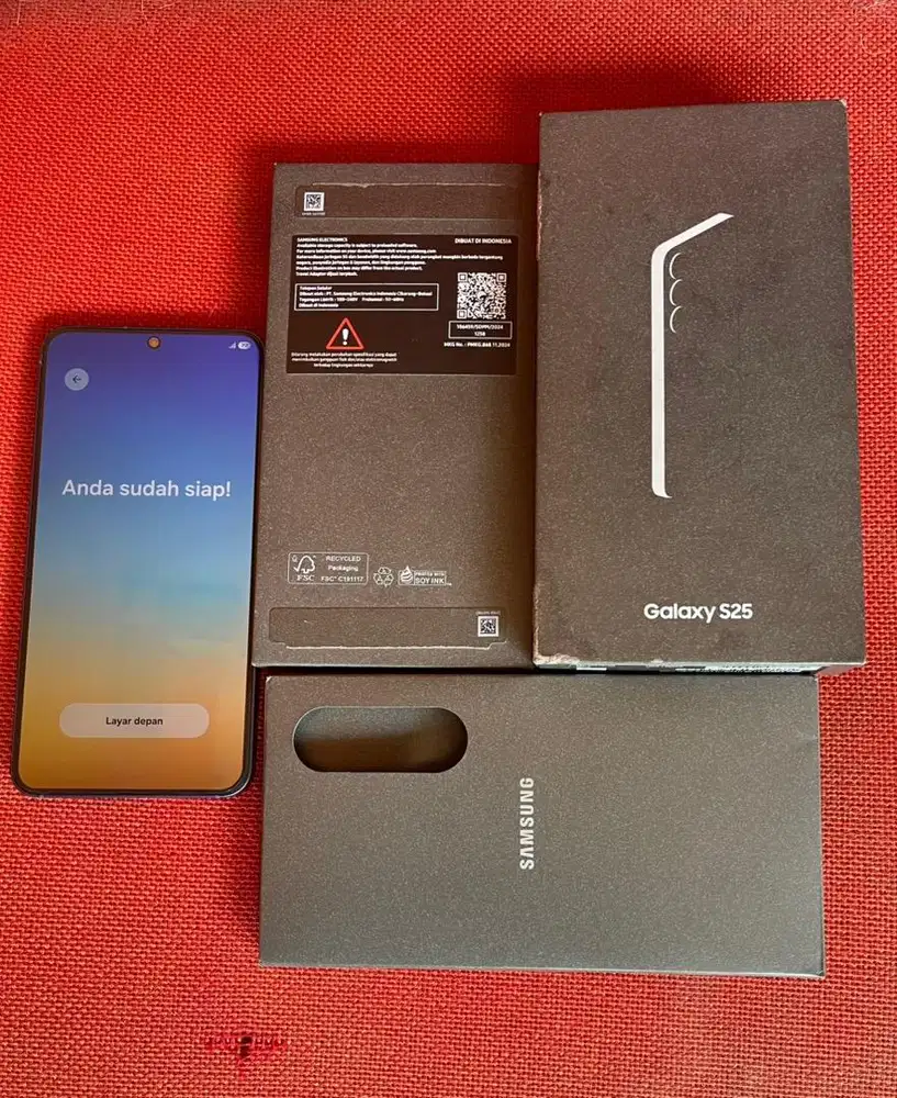 Samsung S25 Basic 12/256 Garansi SEIN On Fullset