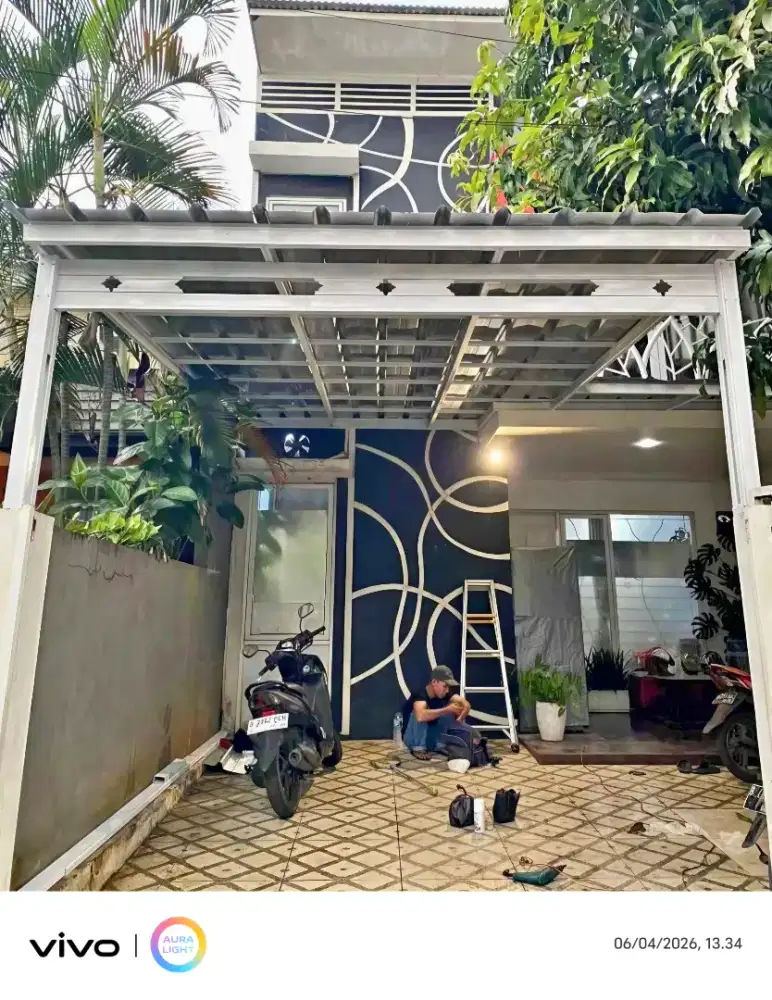 Jasa pasang kanopi baja ringan
