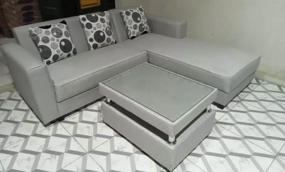 sofa baru L selonjoran