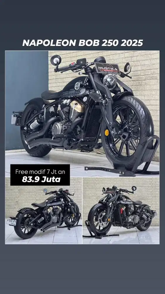 BENELLI NAPOLEON BOB 250 2025 | KM 2RB | FREE MODIF 7JTAN
