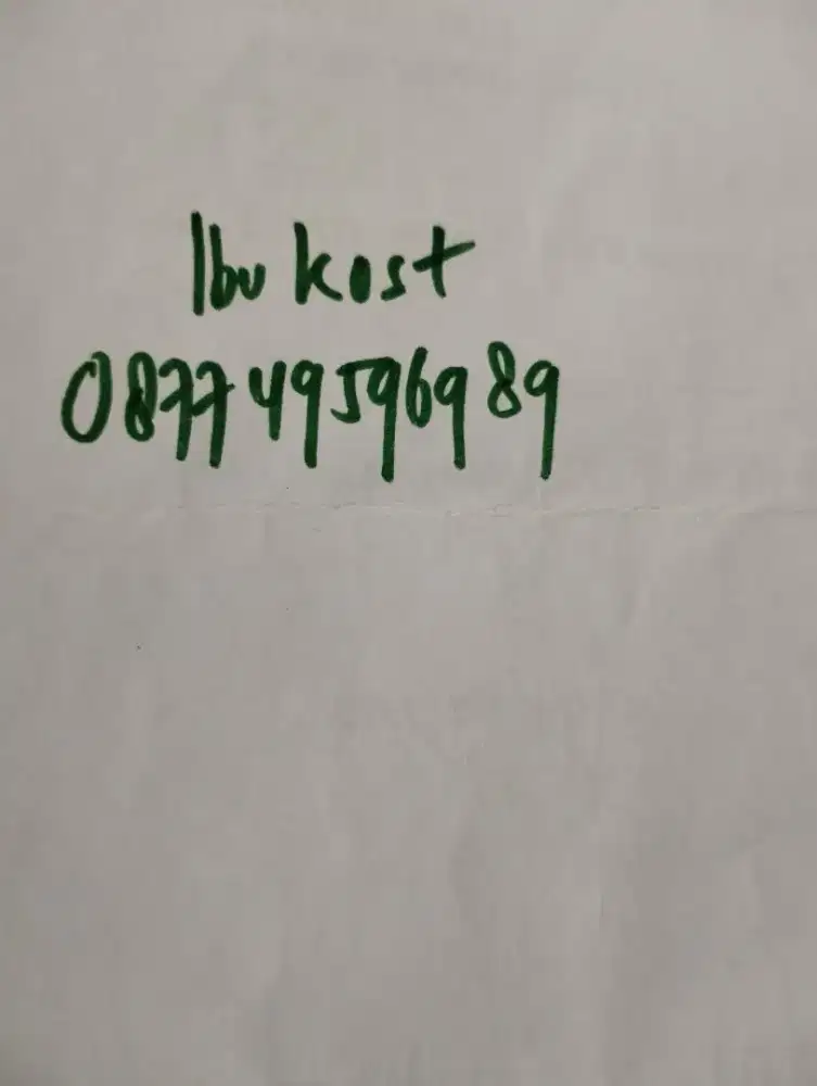 Jaga kost Ibu ibu