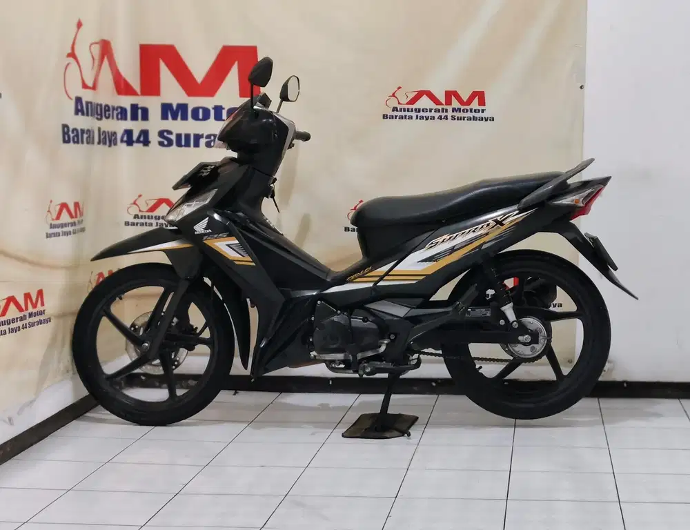 Ready Honda supra x 125 fi Tahun 2023 warna hitam